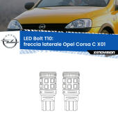 T10: LED Frecce Bolt Arancio (Coppia)