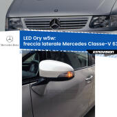 W5W lampadina LED canbus arancio modello Ory