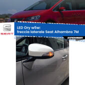 W5W lampadina LED canbus arancio modello Ory
