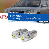P21W: Gear LED 6000k (Coppia)