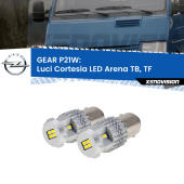 P21W: Gear LED 6000k (Coppia)