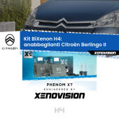 H4: Kit BiXenon PhenomXT Xenovision 42W Canbus