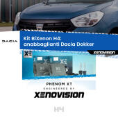 H4: Kit BiXenon PhenomXT Xenovision 42W Canbus