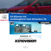 H4: Kit BiXenon PhenomXT Xenovision 42W Canbus