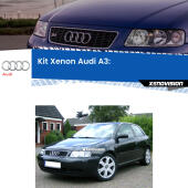 Kit Xenon Audi A3 (1996 - 2006) Anabbaglianti 5000k