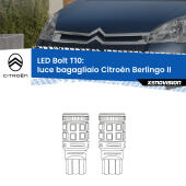 T10: LED Bolt 6000k (Coppia)
