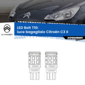 T10: LED Bolt 6000k (Coppia)