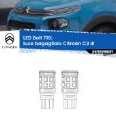 T10: LED Bolt 6000k (Coppia)