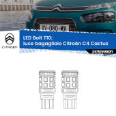 T10: LED Bolt 6000k (Coppia)