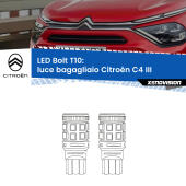 T10: LED Bolt 6000k (Coppia)