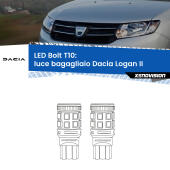T10: LED Bolt 6000k (Coppia)