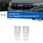 T10: LED Bolt 6000k (Coppia)