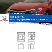 T10: LED Bolt 6000k (Coppia)