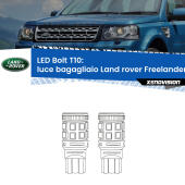T10: LED Bolt 6000k (Coppia)