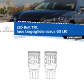 T10: LED Bolt 6000k (Coppia)