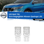 T10: LED Bolt 6000k (Coppia)