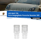 T10: LED Bolt 6000k (Coppia)