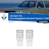 T10: LED Bolt 6000k (Coppia)