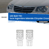 T10: LED Frecce Bolt Arancio (Coppia)
