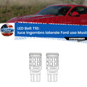 T10: LED Frecce Bolt Arancio (Coppia)