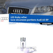 T10 (W5W) XPRO Ruby LED - LED Luce Rossa per Stop e Interni (coppia)