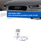 T10 (W5W) XPRO Ruby LED - LED Luce Rossa per Stop e Interni (coppia)