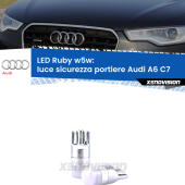 T10 (W5W) XPRO Ruby LED - LED Luce Rossa per Stop e Interni (coppia)