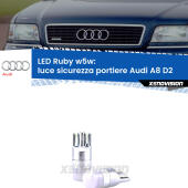 T10 (W5W) XPRO Ruby LED - LED Luce Rossa per Stop e Interni (coppia)