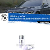 T10 (W5W) XPRO Ruby LED - LED Luce Rossa per Stop e Interni (coppia)