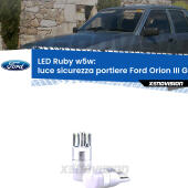 T10 (W5W) XPRO Ruby LED - LED Luce Rossa per Stop e Interni (coppia)