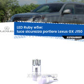 T10 (W5W) XPRO Ruby LED - LED Luce Rossa per Stop e Interni (coppia)
