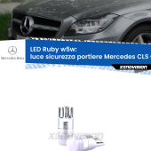T10 (W5W) XPRO Ruby LED - LED Luce Rossa per Stop e Interni (coppia)