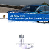 T10 (W5W) XPRO Ruby LED - LED Luce Rossa per Stop e Interni (coppia)