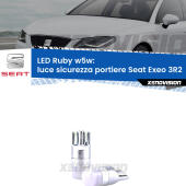 T10 (W5W) XPRO Ruby LED - LED Luce Rossa per Stop e Interni (coppia)