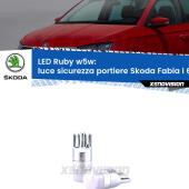 T10 (W5W) XPRO Ruby LED - LED Luce Rossa per Stop e Interni (coppia)