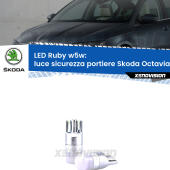 T10 (W5W) XPRO Ruby LED - LED Luce Rossa per Stop e Interni (coppia)