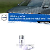 T10 (W5W) XPRO Ruby LED - LED Luce Rossa per Stop e Interni (coppia)