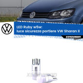 T10 (W5W) XPRO Ruby LED - LED Luce Rossa per Stop e Interni (coppia)
