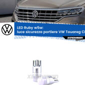 T10 (W5W) XPRO Ruby LED - LED Luce Rossa per Stop e Interni (coppia)