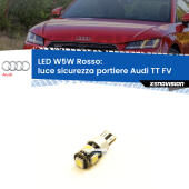 W5W: Lampadina LED canbus rossa