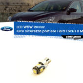 W5W: Lampadina LED canbus rossa