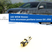 W5W: Lampadina LED canbus rossa