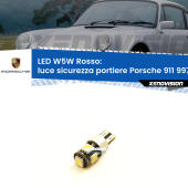 W5W: Lampadina LED canbus rossa