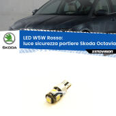 W5W: Lampadina LED canbus rossa