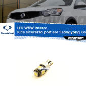 W5W: Lampadina LED canbus rossa