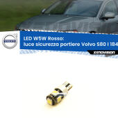 W5W: Lampadina LED canbus rossa