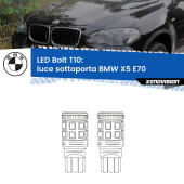 T10: LED Bolt 6000k (Coppia)
