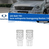 T10: LED Bolt 6000k (Coppia)