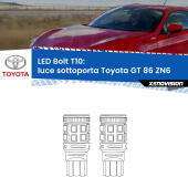 T10: LED Bolt 6000k (Coppia)