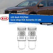 P21/5W: LED Bolt Rossi (Coppia)